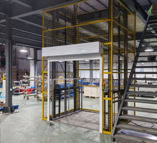 信阳食品厂物料提升